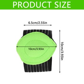 ChenYuehao 2Pairs Comfortable Arch Support Fasciitis Relief Breathable Adjustable Straps Plantar Fasciitis Soft Arch Support Compression Bands for Men and Women