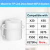 Metal Router Wall Mount Shelf for TP-Link Deco X20, X55,