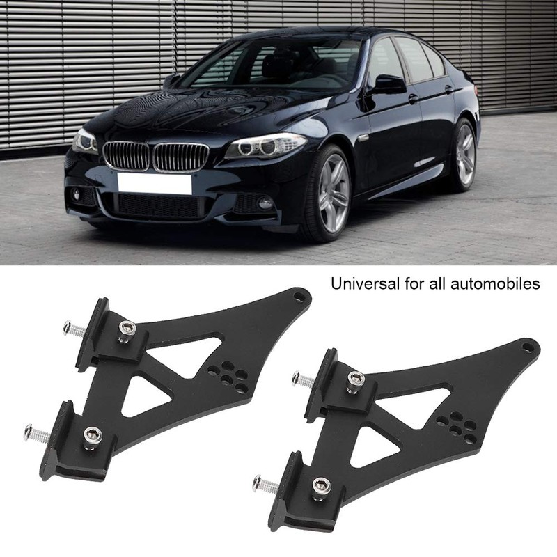Rear Wing Mount Brackets, Spoiler Mounting Brackets, Lightweight Aluminum Alloy