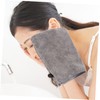 NOLITOY 3Pcs Makeup Remover Gloves Facial Cleaning Mitts for Gentle
