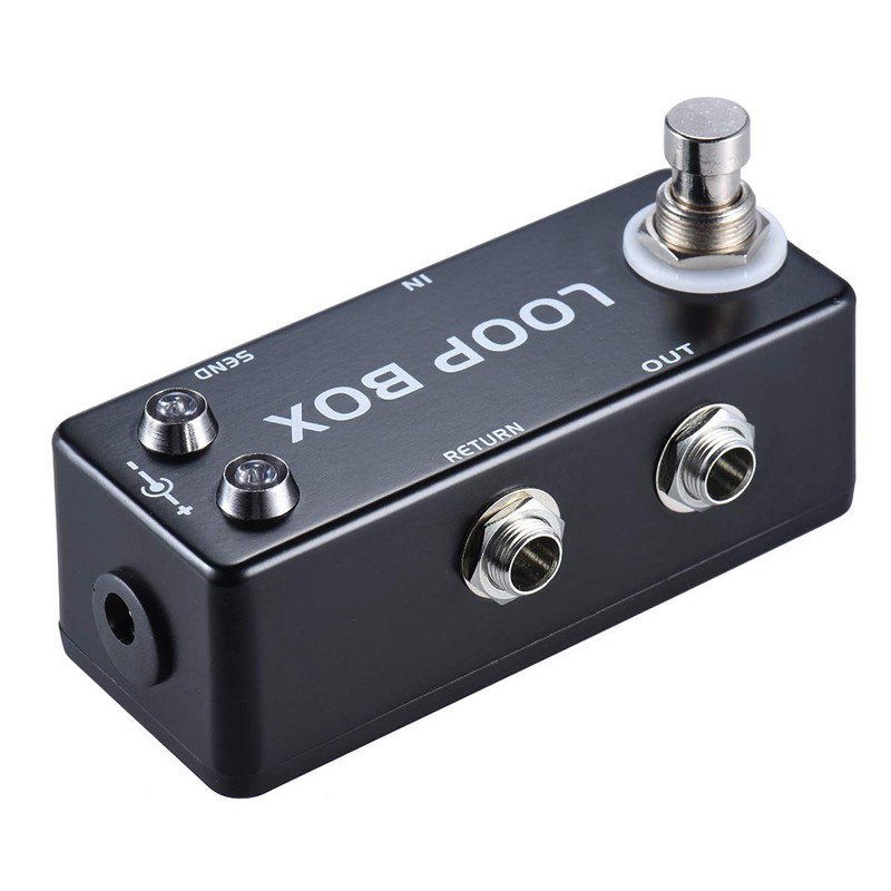 YMUZE Moskyaudio Mini Loop Box Guitar Effect Pedal with Channel