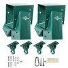ABUSA Heavy Duty Swing Sets Brackets Including 2 Green A-Frame