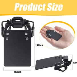 Hungdao 2 Packs International Standard Shooting Glasses Patch Shooting Patches for Glasses Shooting Blinders Target Aid (3 x 4 cm)