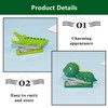 2 PCS Mini Stapler Cute Stapler Animal Stapler Crocodile Stapler