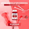 Berberina 60 Cápsulas | Suplemento Alimenticio con Vitamina E, Cúrcuma,