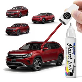 XTryfun Car Touch Up Paint Compatible with Volkswagen (Aurora Red L0G3)