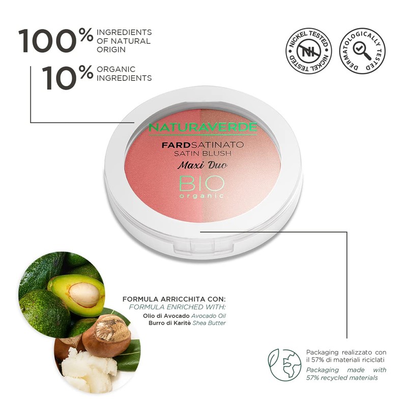 Naturaverde Bio Fard Satin Maxi Duo No. 03