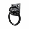 SUL Heavy Duty Ring on Plate with Black Coating, Horse