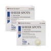 Adhesive Sheer Spot Bandage 7/8" - 2 Boxes (100 Per