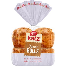 Katz Gluten Free Dinner Roll. Good For Breakfast. Sesame Free, Dairy Free, And Nut Free. Kosher. 1 Packs (7 Ounce Each)