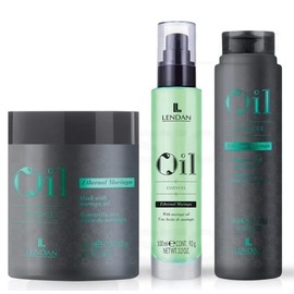 Kit Lendan Tratamiento Moringa Shampoo 300 ml + Aceite + Mascarilla 500 g