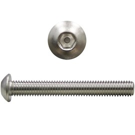 Rounded Head Screws ISO7380 M5 x 50 Stainless Steel V2A Pack of 100