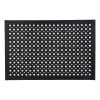 Floortex Doortex Open-Top Black Anti-Fatigue Mat - 40" x 60"