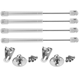 The Lord of the Tools Gas Lift 50N Lift Support Kitchen Cabinet Wardrobe Door Gas Spring Ceiling Toy Box Lid 4 Pack