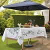 Mantel de verano para exteriores con agujero para paraguas y