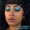 Afflano Single Green Eyeshadow Shimmering Highly Pigmented Multichrome Eyeshadow Green,