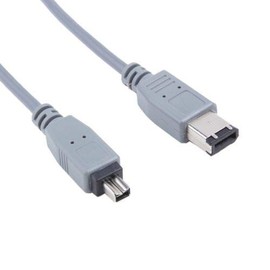Firewire 6-4 P DV Video Cable/Cord for Canon ZR10 ZR400 ZR600 MV920/i XL 1/s 2/s