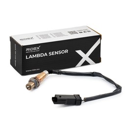 RIDEX 3922L0432 Lambda Sensor Front Catalytic Converter After Oxygen O2 Sensor Heated 300 mm