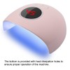 24W LCD Display UV Nail Dryer Dual Light Sources Gel