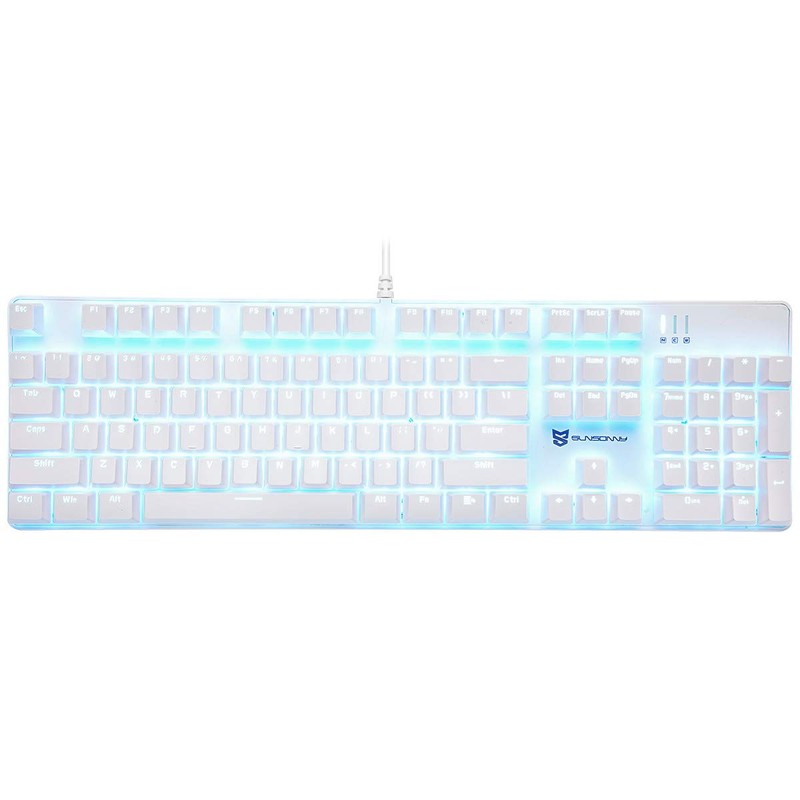 Merdia Mechanical Keyboard Gaming Keyboard | Blue Switch & Ice