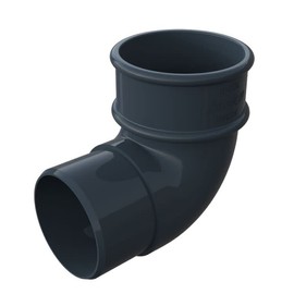 Freeflow FRR 524B Black 68mm Round 90 Degree Offset Bend