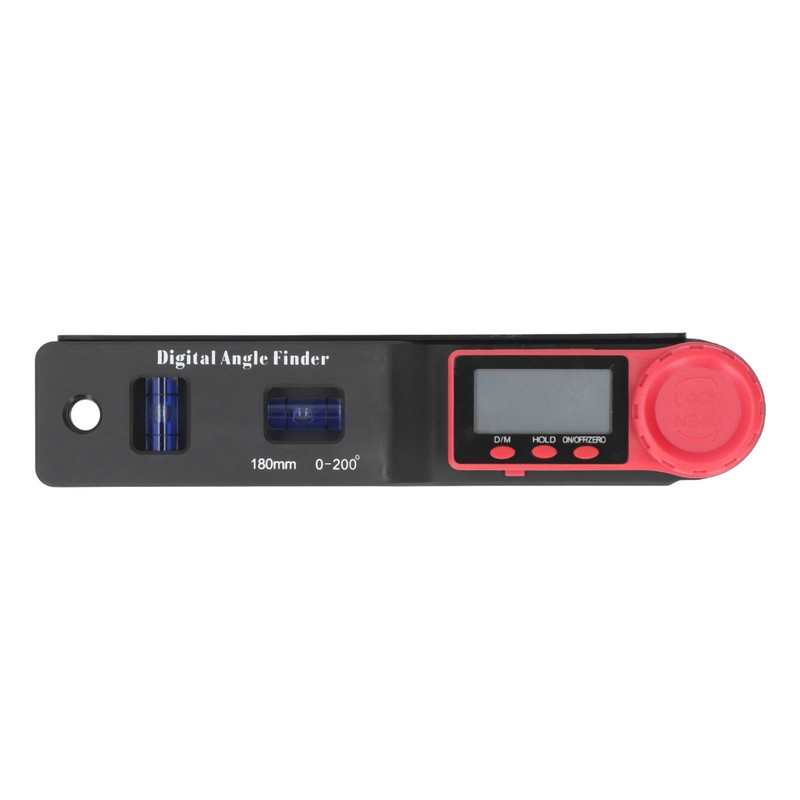 2 in 1 Mini Digital Angle Finder Ruler Protractor Blue