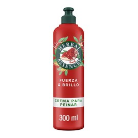 Herbal Essences Crema para Peinar Granada y Protena Vegana 300 ml - Fuerza y Brillo