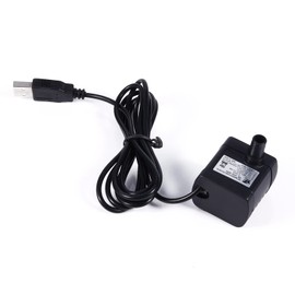 Walfront USB Submersible DC 5V 2W 200L / H Ultra Quiet Mini Fountain Pump Micro Brushless Pump for Aquarium