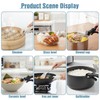 PercyEffie 2-Pack Heat-Resistant Replacement Handles Universal Detachable Handle for Pots