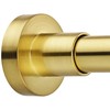 BRIOFOX Shower Curtain Rod Adjustable 18-78 Inch, Spring Tension Shower
