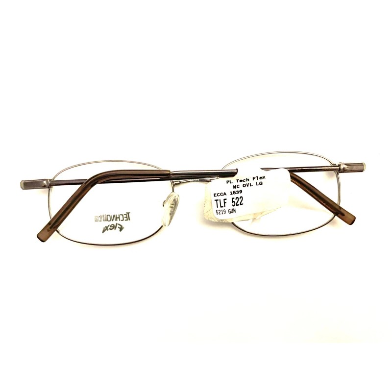 Technolite Flex Eyeglasses Frames TLF 522 GM Wire 54-19-145