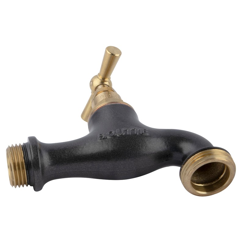 Boutt 0176144 Brass Tap Brown Teak 15 x 21 Connector
