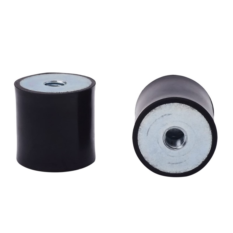 Rubber Vibration Damper 4 Pieces Rubber Metal Buffer Holders Anti