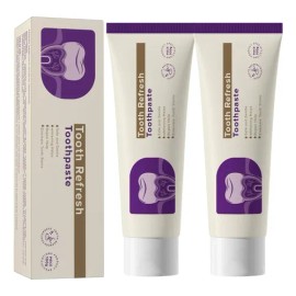 2pcs Tooth Refresh Toothpaste, Fresh Breath Toothpaste,                                                                                               