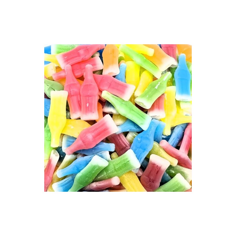 Nik L Nips Wax Bottle Candy Drinks Filled with Cherry,