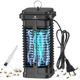 Elektrischer Insektenvernichter, Homesuit Mosquito Killer, Insektenfalle Mückenlampe,20W 4000V elektrische Moskito Zapper, Wirksam zum Reduzieren Fliegender Insekten für Innen Schlafzimmer und Gärten