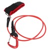 Freediving Lanyard Leash Diving Safety Rope Cable with Wristband Carabiner