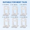 DGSL Tile Leveling System, 4650-Piece 1/16" Tile Spacers Clips Tile