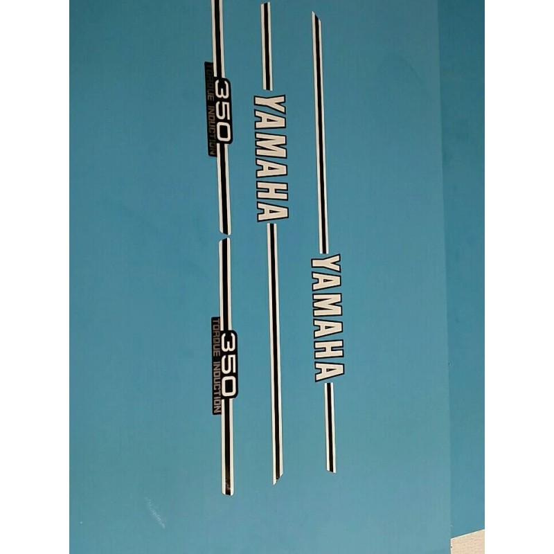 YAMAHA RD350 1974 FUEL TANK AND SIDE COVER DECAL GRAPHIC