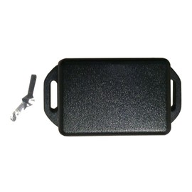 Hammond Electronics 1551GFLBK-HAMMOND 1551GFLBK Euro-Gehaeuse 50 x 35 x 20 ABS Schwarz, 5 Stück