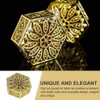 Garneck 12X CANDY BOX- Classic Royal Style Hexagonal Openwork Box,