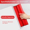 Surface Spatula, 25 cm Stainless Steel Blade Spatula Tool, Spring