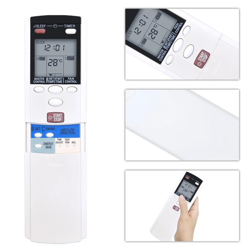 Replacement Remote Control for Fujitsu Air Conditioner AR-DL1 AR-DL2 AR-DL3