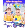 Tonberless 5 Pack Slime Filled Eggs Toys, Prefilled Easter Eggs