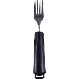 Aidapt Bendable Angled Fork, Soft Grip Eating Aid That can be Bent to Any Angle to Reduce Wrist Stress from Twisting, Handy aid for Those with Arthritis, Limited Grip, Limited Arm Movement or Tremors