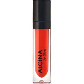 ALCINA Lip Gloss Shiny Red - Intense Colour Shine and Visually More Lip Volume - Lip Care with Hyaluronic Acid and Nourishing Oils from Dragon Fruit and Green Tea Seeds