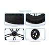 Scooter Rear Wheel Assembly 8.5in Solid Tire Wheel Hub 110mm