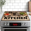 Stove Top Cover Retro Flower Gas Stove Top Cover for