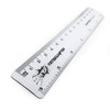6 Inch / 15cm Transparent Rulers - Shatter Resistant -