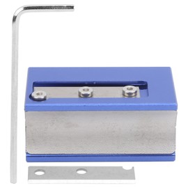 Aluminium Panel Billiard Pool Cue Tip Shaper Burnisher Pick Snooker Repair Tool AccessoryBlue